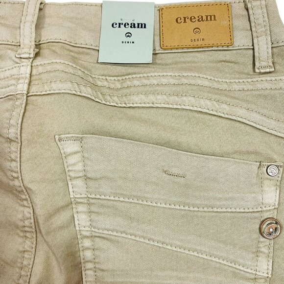 womens  beige  twill pants by Cream (Coco) size 28 - Picture 8 of 16
